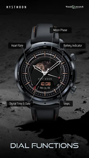Mystmoon : Luxury Watch Face Screenshot 1