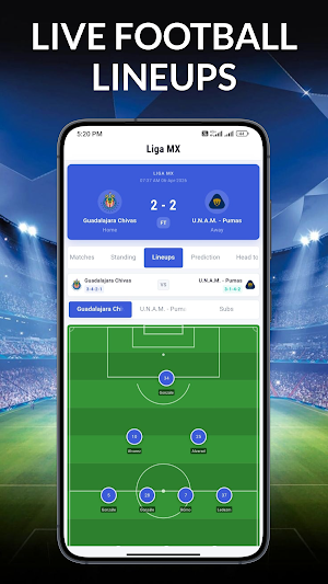 Live Football TV HD Streaming Screenshot 1