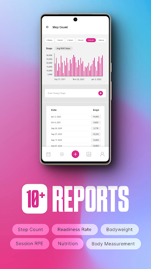 Strength Block Training App Screenshot 2