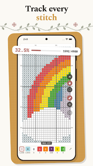 Crossie: Cross Stitch Craft Screenshot 2