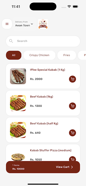 Iffee Cafe Screenshot 2