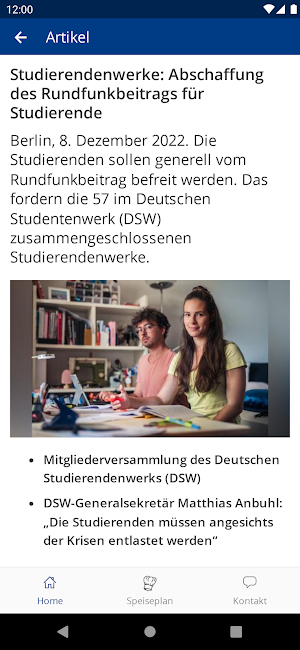 ERIKA vom STW Münster Screenshot 2