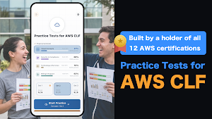 Practice Tests for AWS CLF Screenshot 0