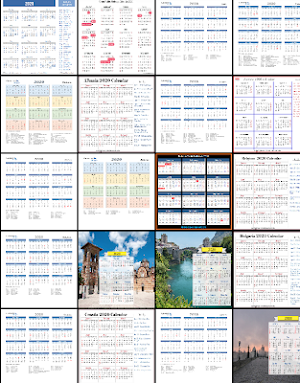 2020 World Public Holiday Calendar Screenshot 3
