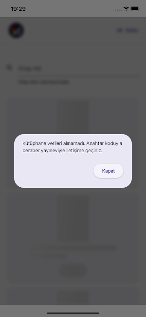 Yükseliş Mobil Kütüphane Screenshot 1