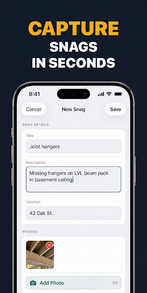 Punch List: Inspection Report Screenshot 3