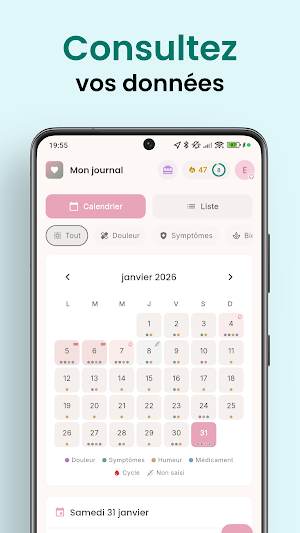 Endolia - Journal Endométriose Screenshot 3
