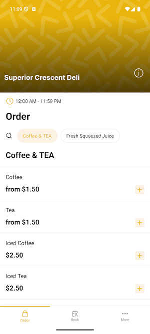 Superior Crescent Deli Screenshot 0