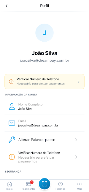 DreamPay Screenshot 1