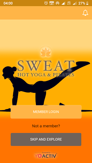 Sweat Hot Yoga Screenshot 0