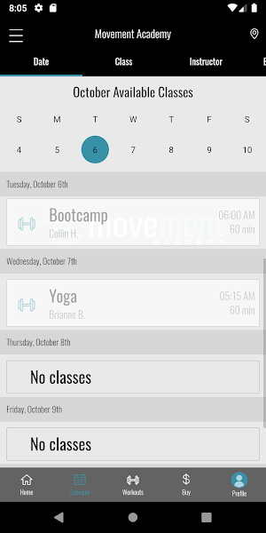 Movement Academy Screenshot 1