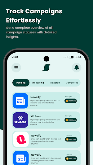 Sponsor Karo: Creator Deals Screenshot 3