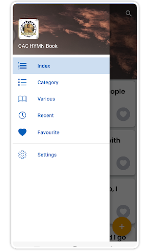 CAC HymnBook Screenshot 1