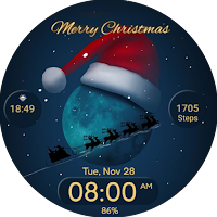 Christmas Watchface Wear Os