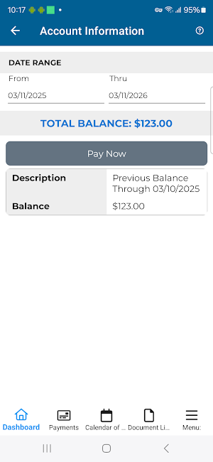 C1PM Mobile App Screenshot 2