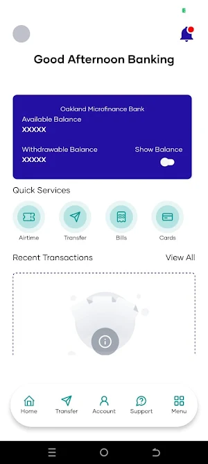 OAKLAND MFB DIGITAL APP Screenshot 1