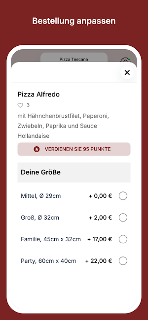 Pizza Toscana Screenshot 2