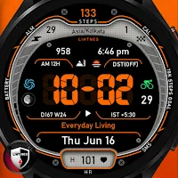 Digital Watch Face 054