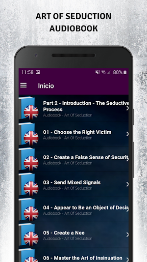 Art of Seduction Audiobook Screenshot 3