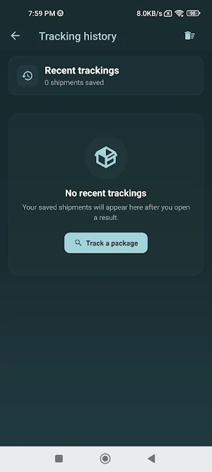 Asendiatracking - Parcel Track Screenshot 2