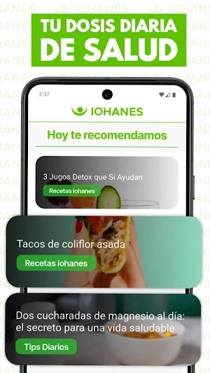iohanes: Vida saludable Screenshot 2