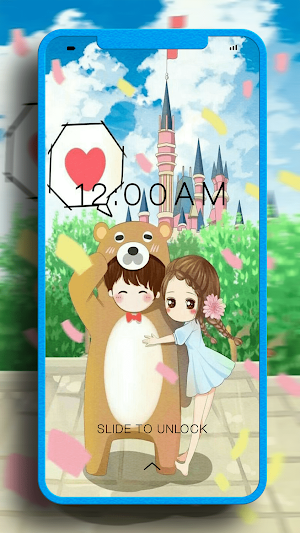 Cute Couple Wallpaper Screenshot 1