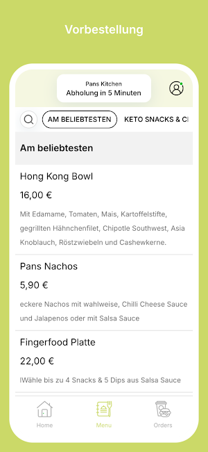 Pans Kitchen Screenshot 1