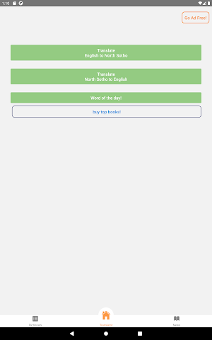 North Sotho English Translator Screenshot 0