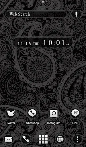 Paisley Design Theme Screenshot 0