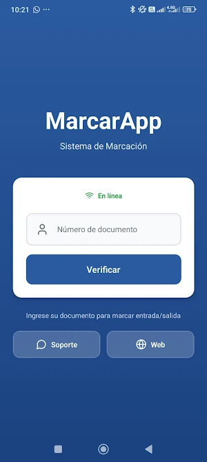MarcarApp Colaborador Screenshot 1