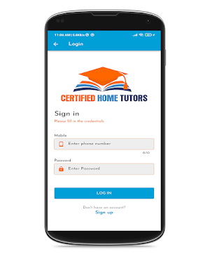 Certified Home Tutors Screenshot 1