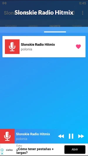 slonskie radio hitmix Screenshot 1