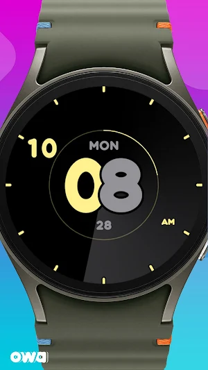 Minimalistic Watch Face 020 Screenshot 0