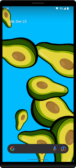 Avocados Live Wallpaper Screenshot 3
