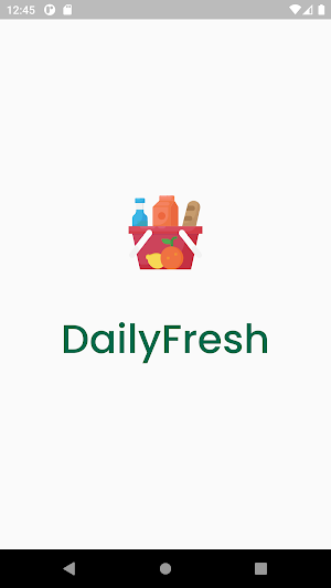 DailyFresh Grocery App Screenshot 0