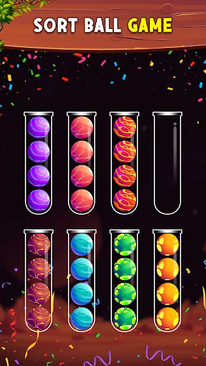 Ball Sorting Color puzzle Game Screenshot 1