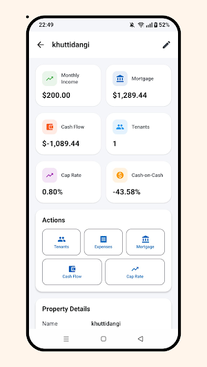 Rental Cash Flow Screenshot 3