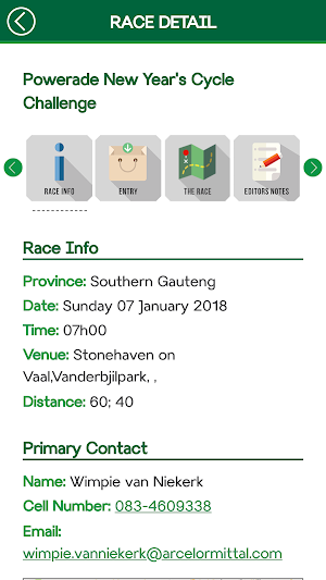 Cyclists Guide Screenshot 3