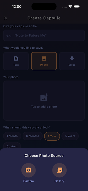 Future Self Capsule Screenshot 3