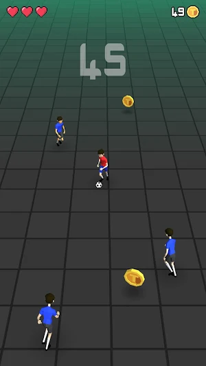 Soccer Dribble - Kick Football Dribbling Game Screenshot 1