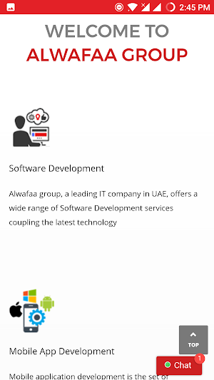 Alwafaa Group Screenshot 2