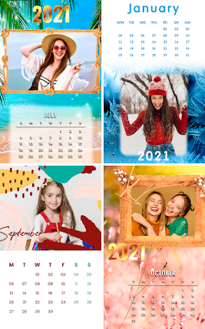 2021 Calendar Photo Frames 📅 Screenshot 1