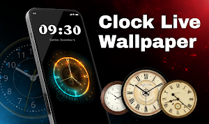 Live Wallpaper - Analog Clock Screenshot 0