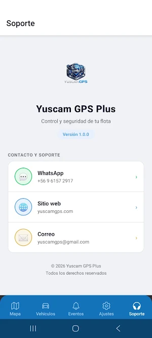 Yuscam GPS Plus Screenshot 3