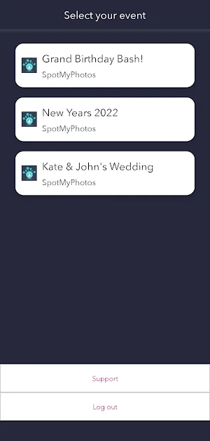 SpotMyPhotos Screenshot 0
