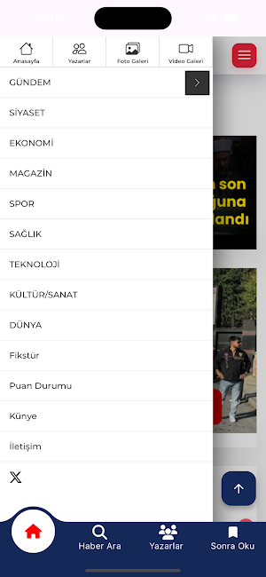 Haber Günlüğü Screenshot 1