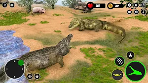 Crocodile Animal Sim Games 3D Screenshot 0