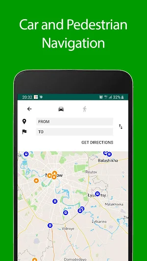 Moscow region Offline Map and Travel Guide Screenshot 1