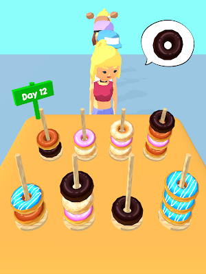 Donuts Sort Puzzle Screenshot 0