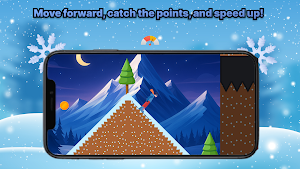 Crazy Snow Skier: Platformer Screenshot 1